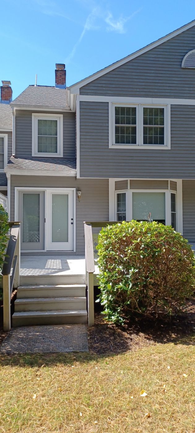rear of condo